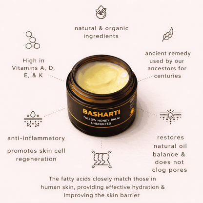 Organic Tallow Honey Balm